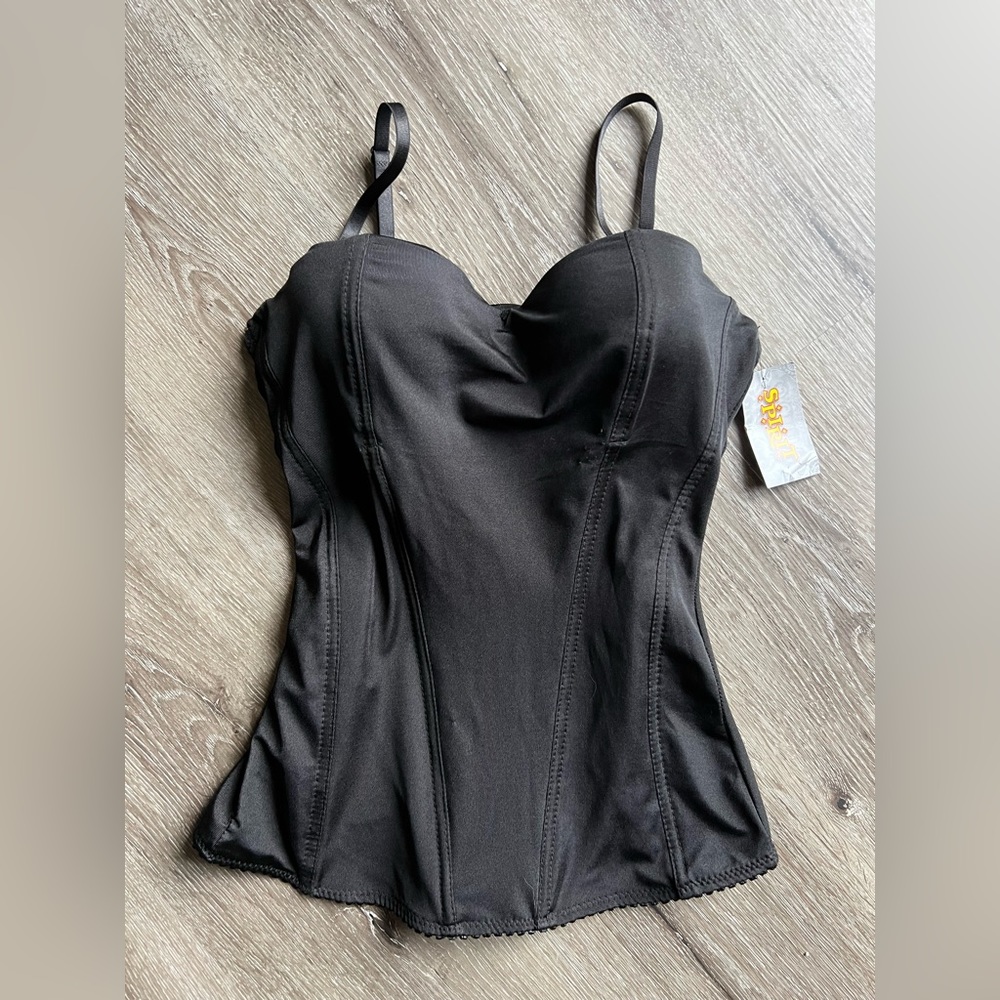 Spirit Halloween Black Corset Adult Size Medium